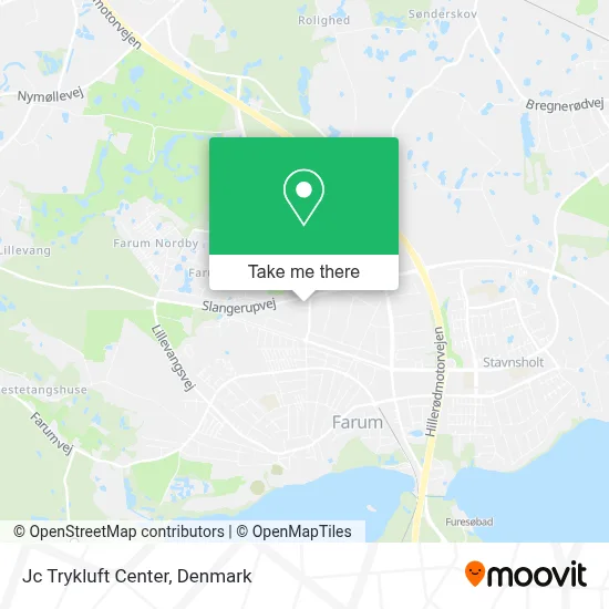 Jc Trykluft Center map