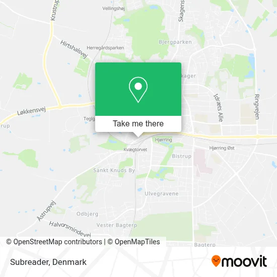 Subreader map