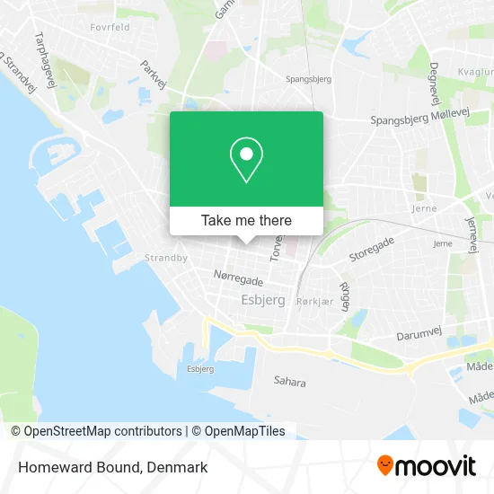 Homeward Bound map