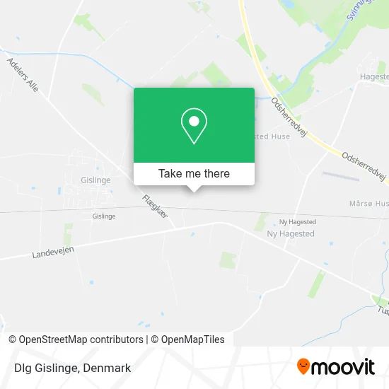Dlg Gislinge map