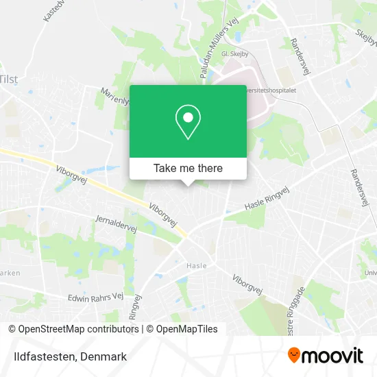 Ildfastesten map