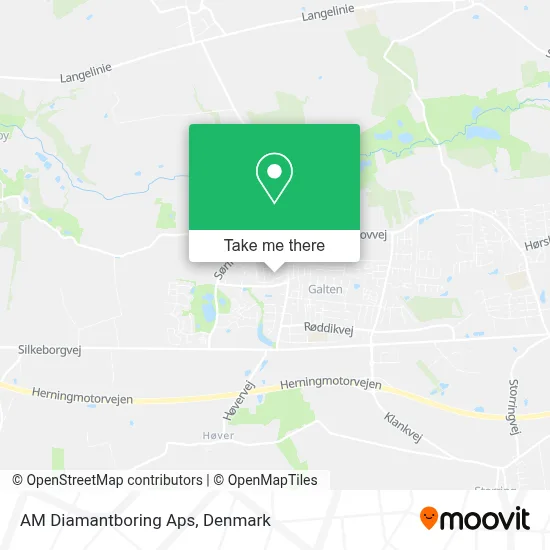 AM Diamantboring Aps map
