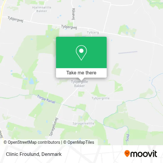 Clinic Froulund map