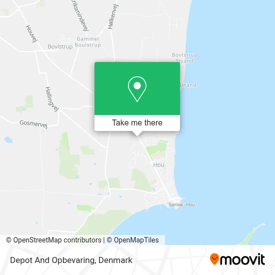Depot And Opbevaring map