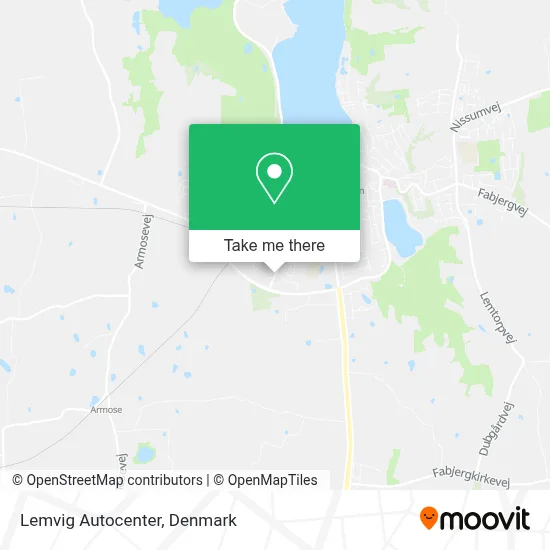 Lemvig Autocenter map