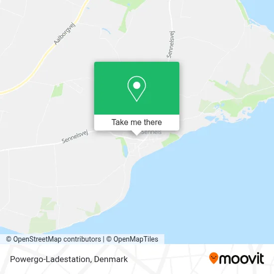 Powergo-Ladestation map