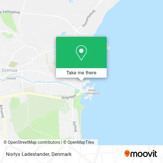 Norlys Ladestander map