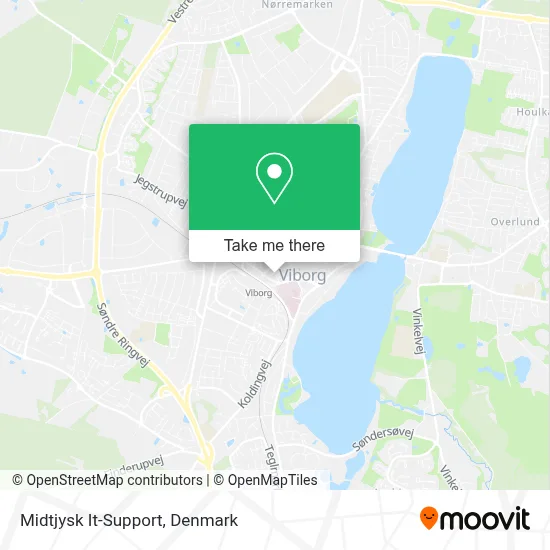 Midtjysk It-Support map