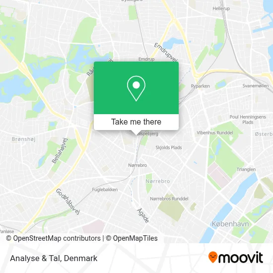 Analyse & Tal map
