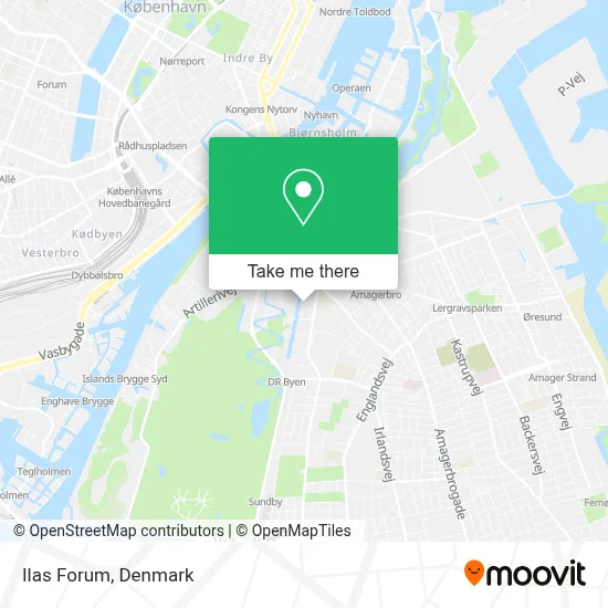 Ilas Forum map