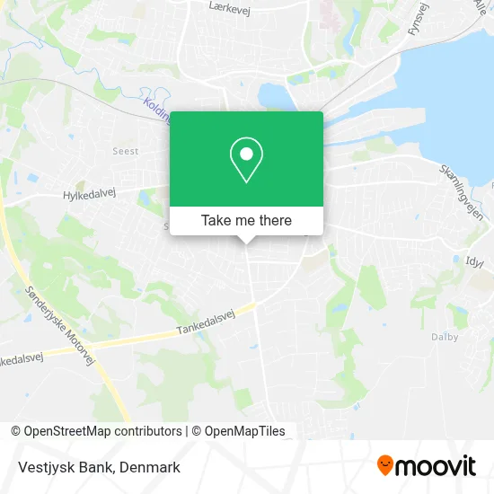 Vestjysk Bank map