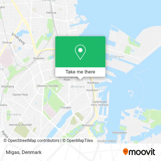 Migas map