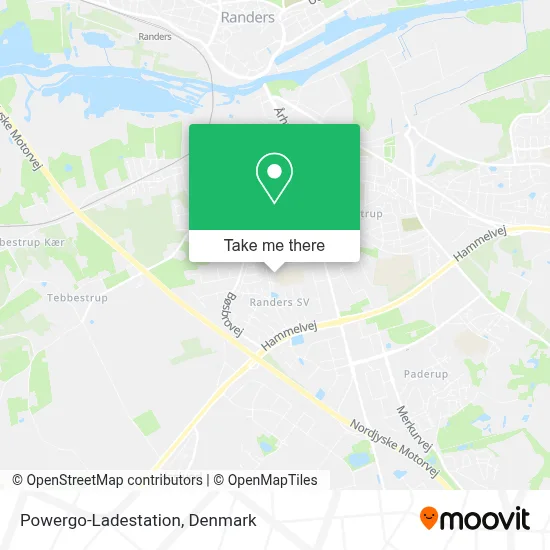 Powergo-Ladestation map