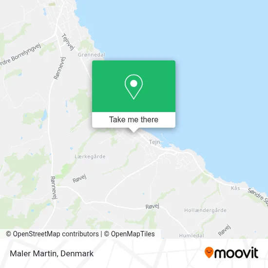Maler Martin map
