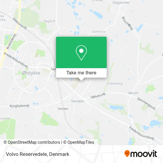 Volvo Reservedele map