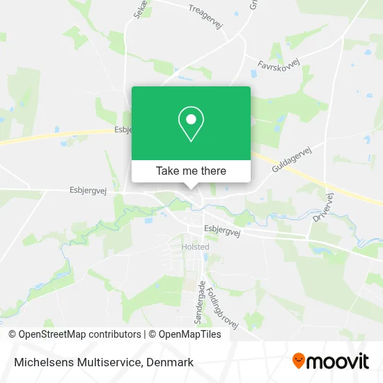 Michelsens Multiservice map