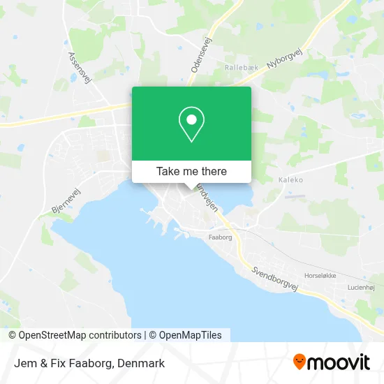 Jem & Fix Faaborg map