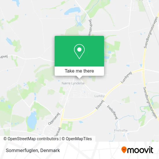 Sommerfuglen map