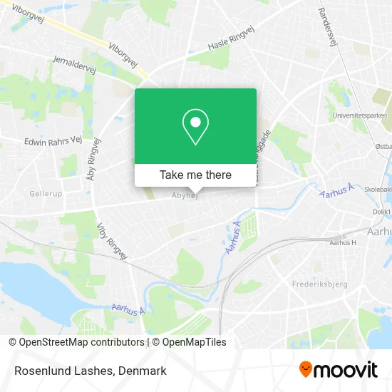 Rosenlund Lashes map