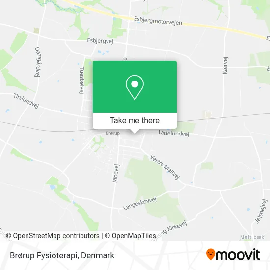 Brørup Fysioterapi map