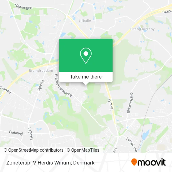 Zoneterapi V Herdis Winum map