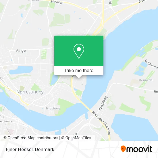 Ejner Hessel map