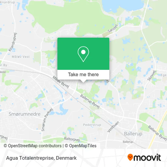 Agua Totalentreprise map