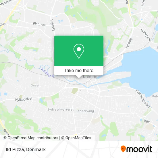 Ild Pizza map