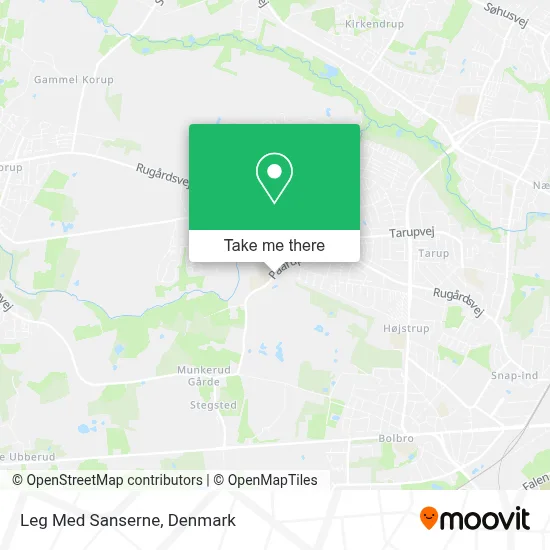 Leg Med Sanserne map
