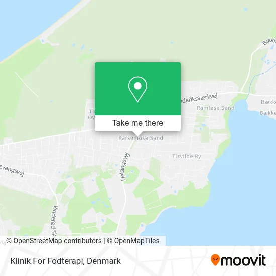 Klinik For Fodterapi map