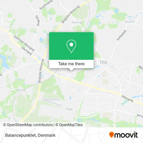 Balancepunktet map