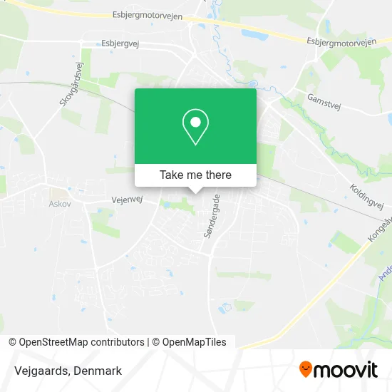 Vejgaards map