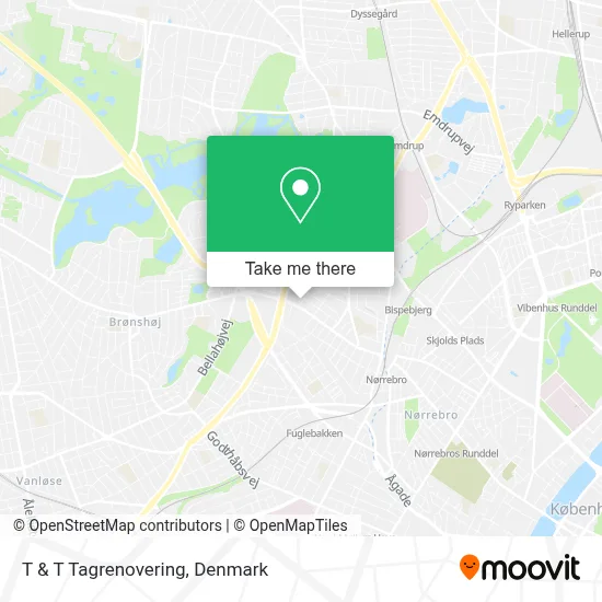 T & T Tagrenovering map