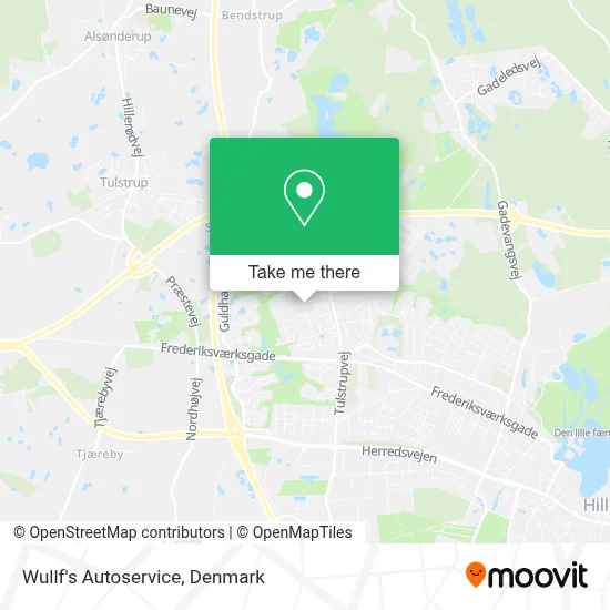 Wullf's Autoservice map