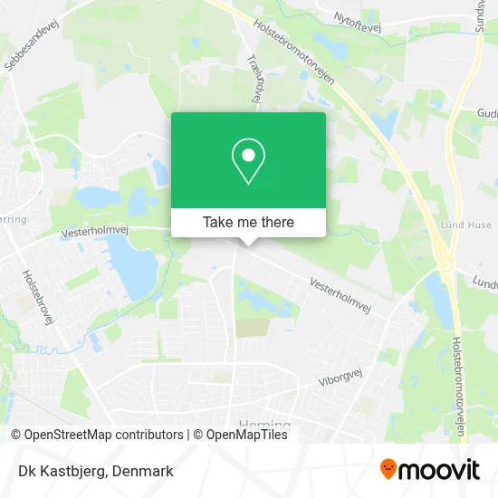 Dk Kastbjerg map