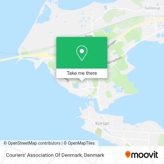 Couriers' Association Of Denmark map