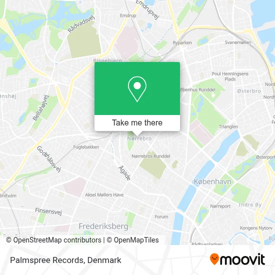 Palmspree Records map