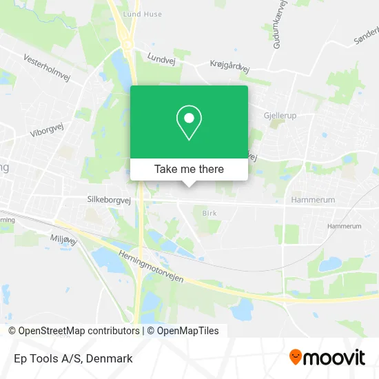 Ep Tools A/S map