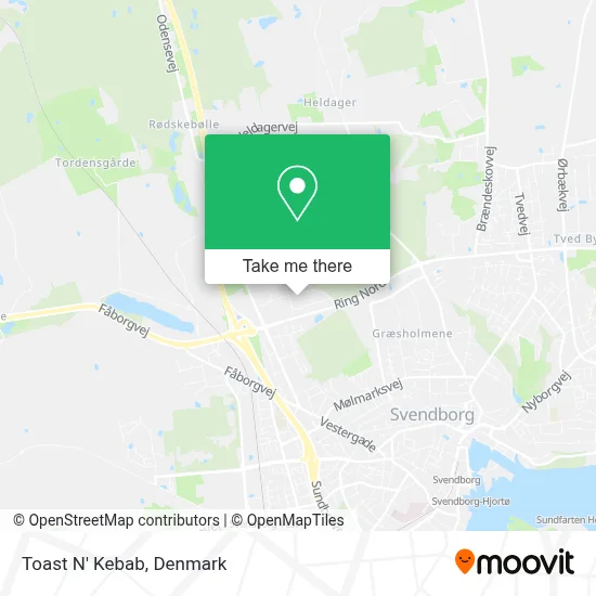 Toast N' Kebab map