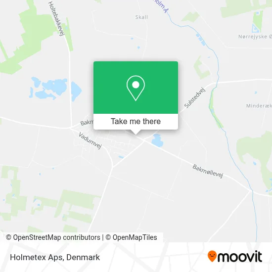 Holmetex Aps map