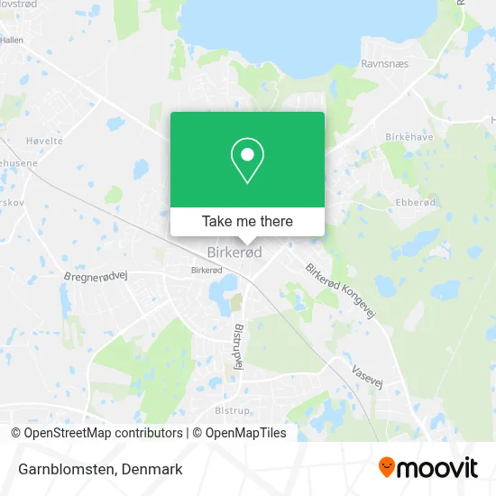 Garnblomsten map