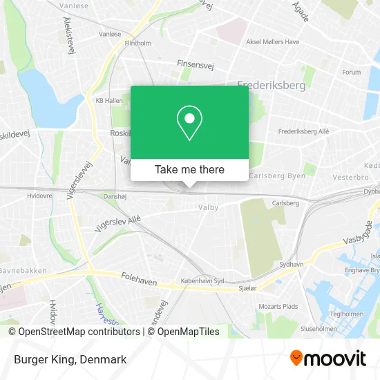 Burger King map