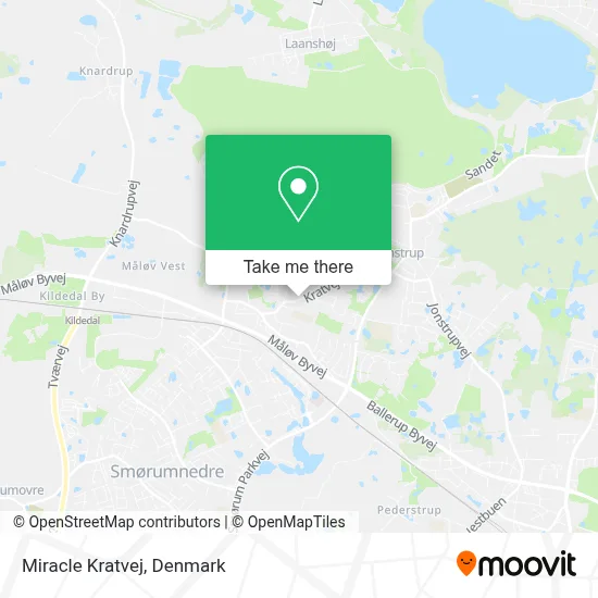 Miracle Kratvej map