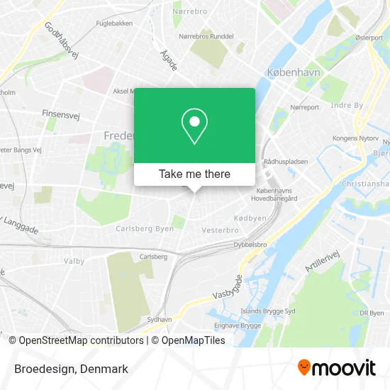 Broedesign map