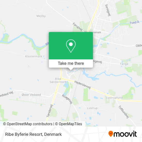 Ribe Byferie Resort map