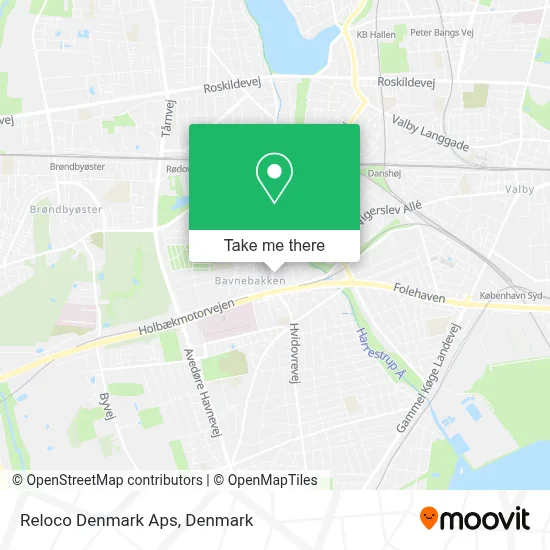 Reloco Denmark Aps map