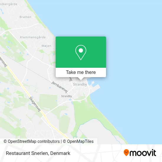 Restaurant Snerlen map