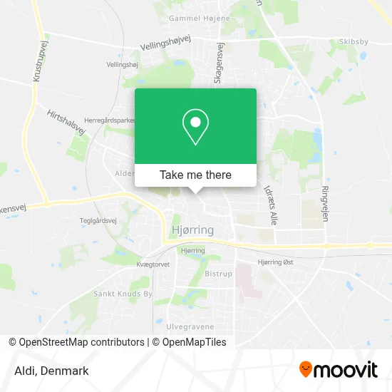 Aldi map