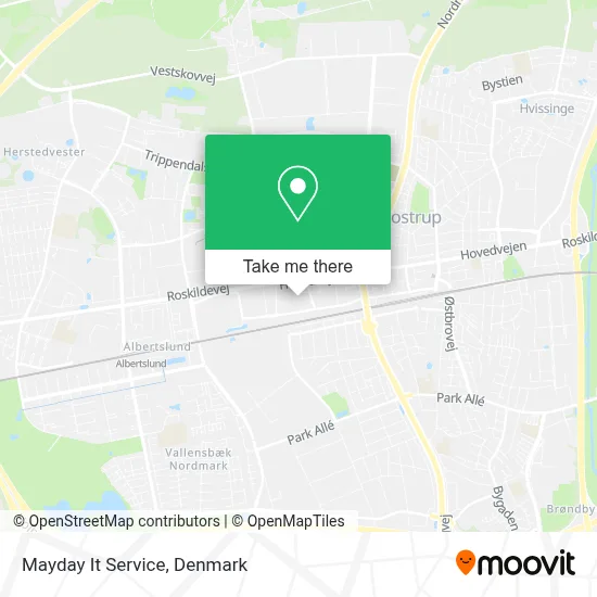 Mayday It Service map