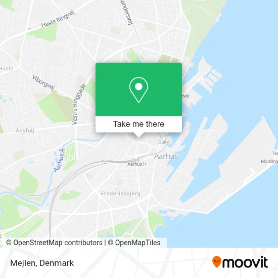 Mejlen map